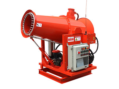 礦山霧炮機有什么特點，使用中效果怎么樣？