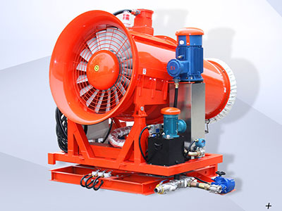 降塵霧炮機在工礦堆場等環境具備什么樣的優勢