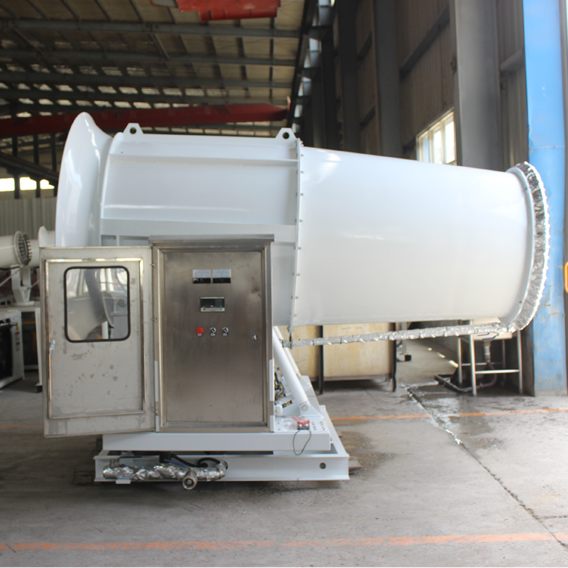 鄭通生產(chǎn)的霧炮機(jī)除塵效果怎么樣？