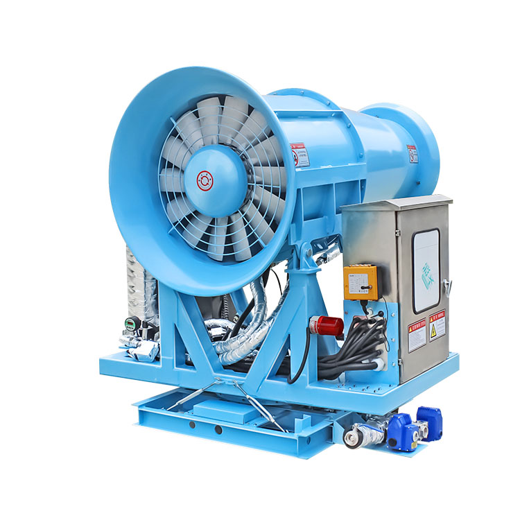 除塵霧炮機(jī)的工作原理是什么？