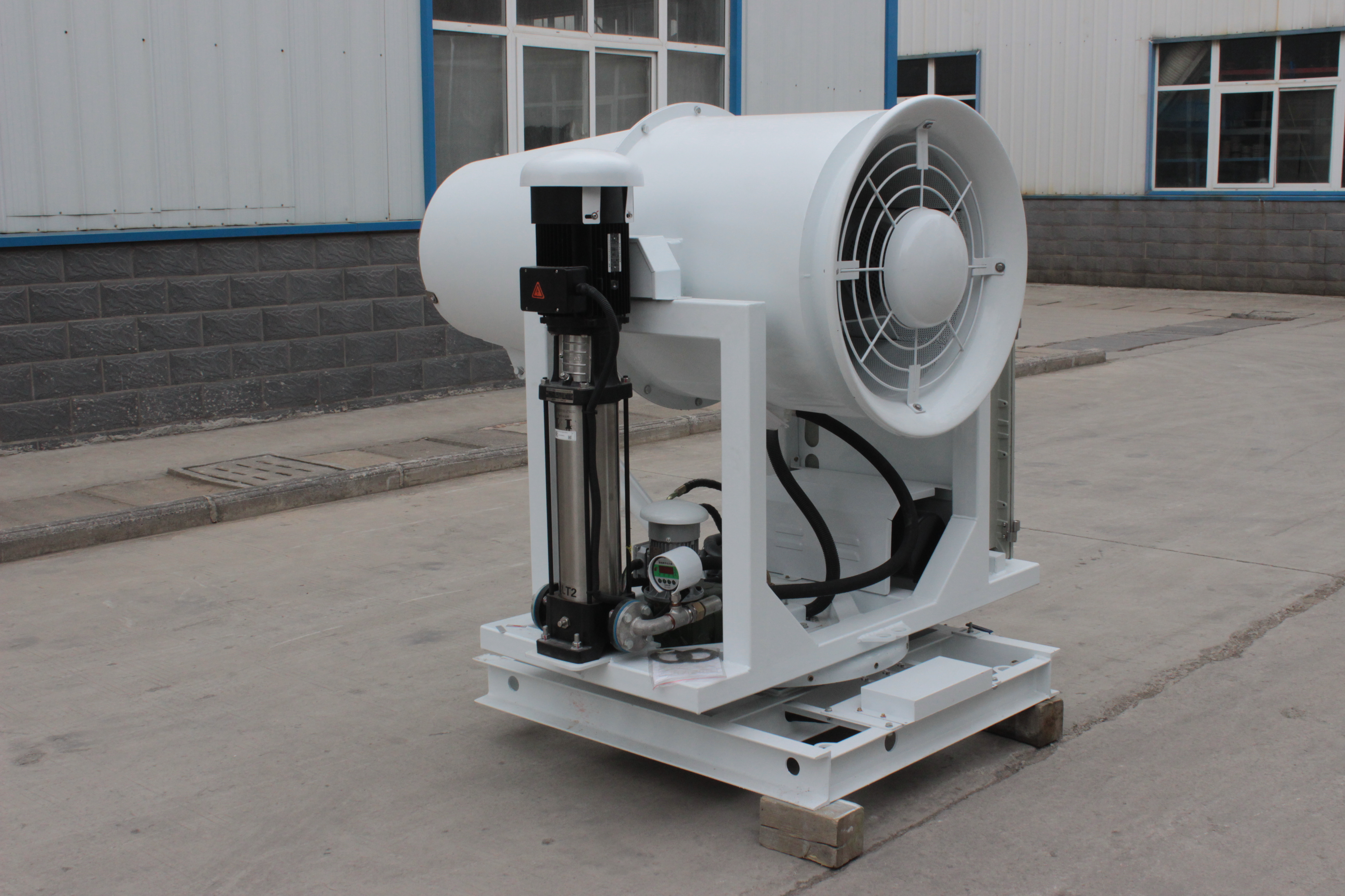 霧炮機(jī)的霧化水量小怎么辦？