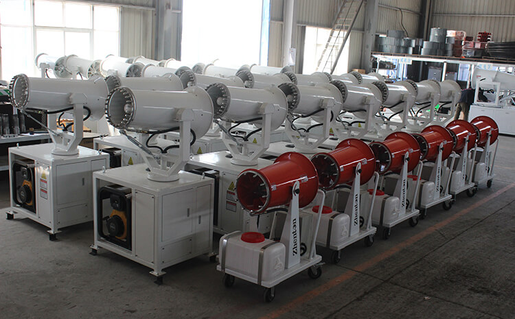 小型霧炮機的常見故障如何處理？