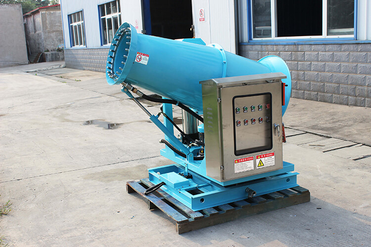 除塵霧炮機(jī)作用