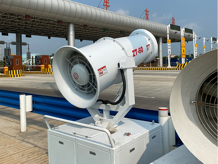 車載式霧炮機對粉塵污染治理有什么作用？