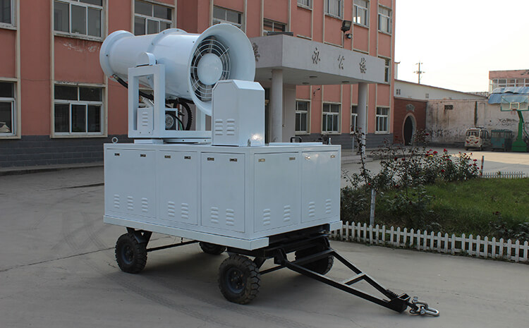 除塵用霧炮機可以分為哪幾種類型？分別有什么特點？