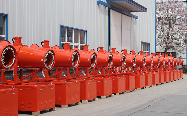 霧炮機的液壓系統及零部件有什么作用？