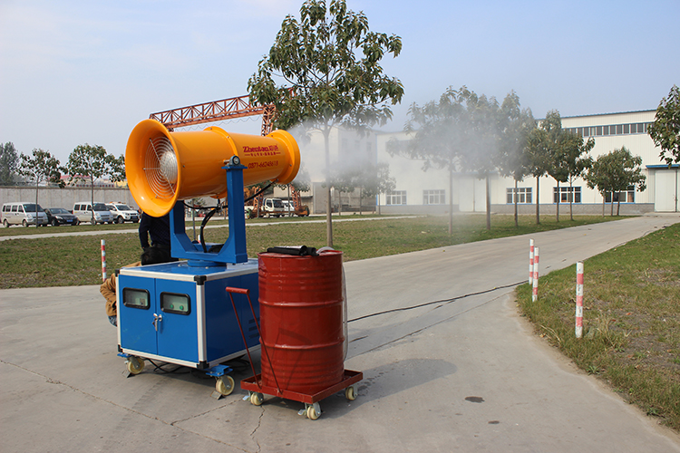 鄭通除塵噴霧機的適用范圍及應用有哪些優點？