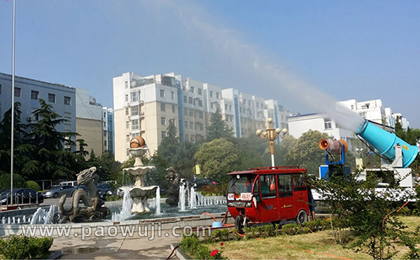 除塵霧炮機的配套設施如何組裝？