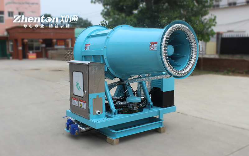 高壓霧炮機降塵效果如何？降塵原理是什么？