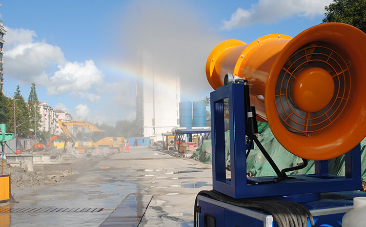 工地霧炮機(jī)有哪些特性？