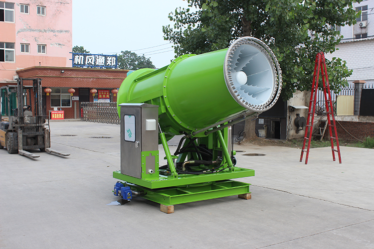 環保除塵霧炮機有哪些技術特點？