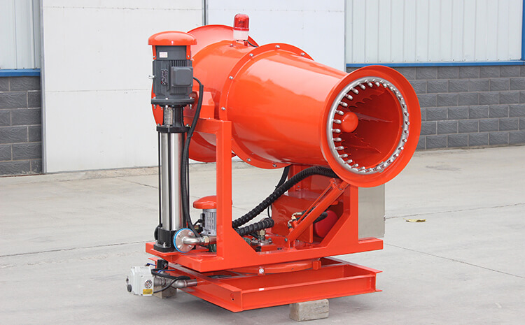 環保除塵霧炮機的降塵技術是什么？