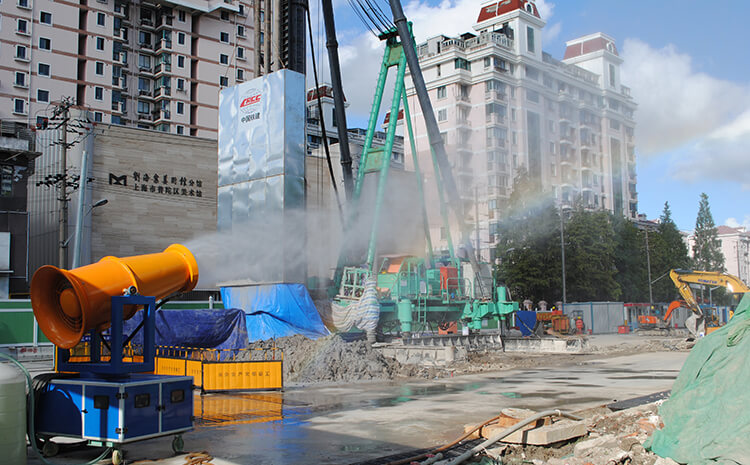 環保除塵霧炮機的噴霧技術是怎樣的？