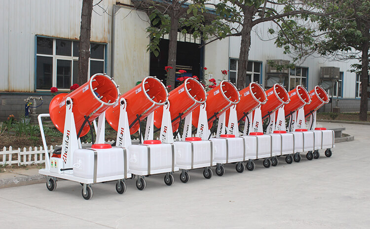 如何解決環(huán)保霧炮機(jī)噴頭的堵塞情況？