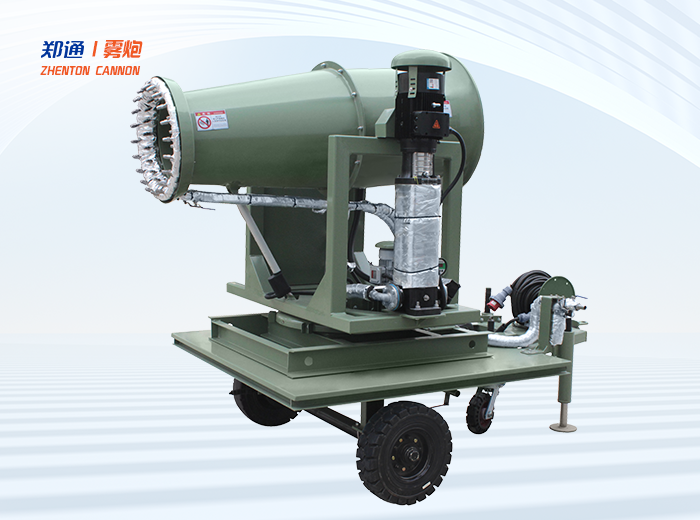 智能霧炮機(jī)是如何自動操控使用的？