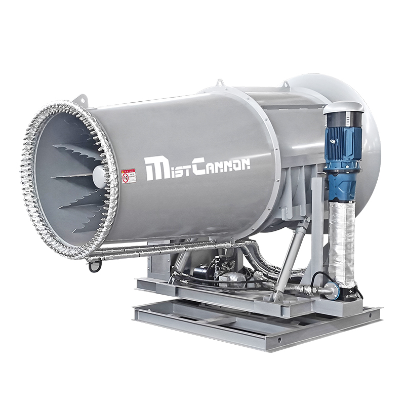 煤場(chǎng)噴霧降塵130米霧炮機(jī)