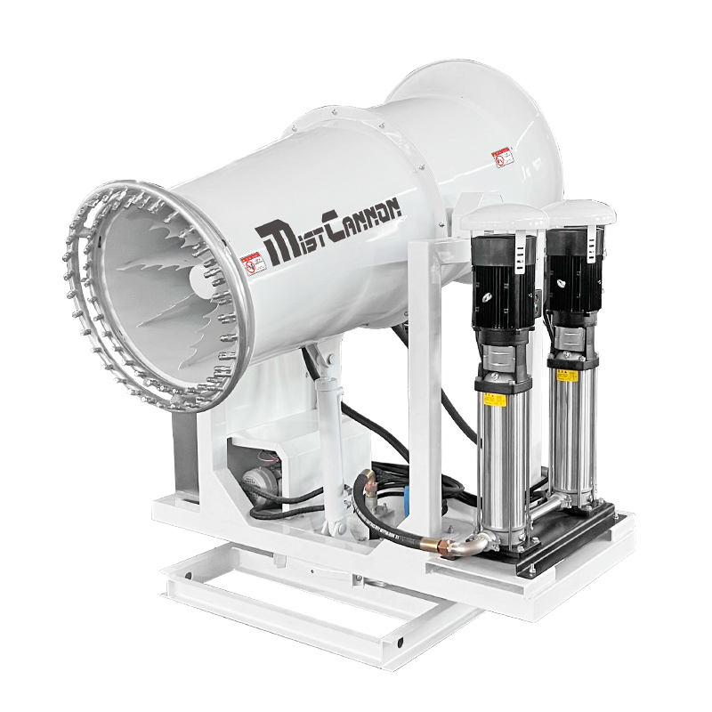鄭通鋼廠超細(xì)霧炮機(jī)