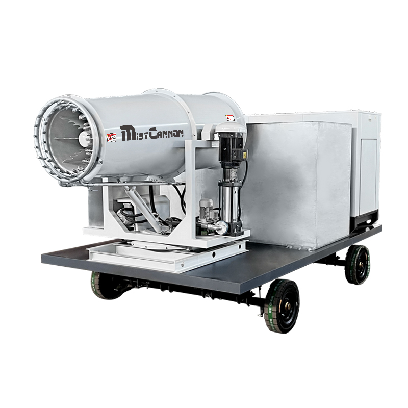 40米霧炮機一天消耗多少電？鄭通霧炮機廠家告訴您